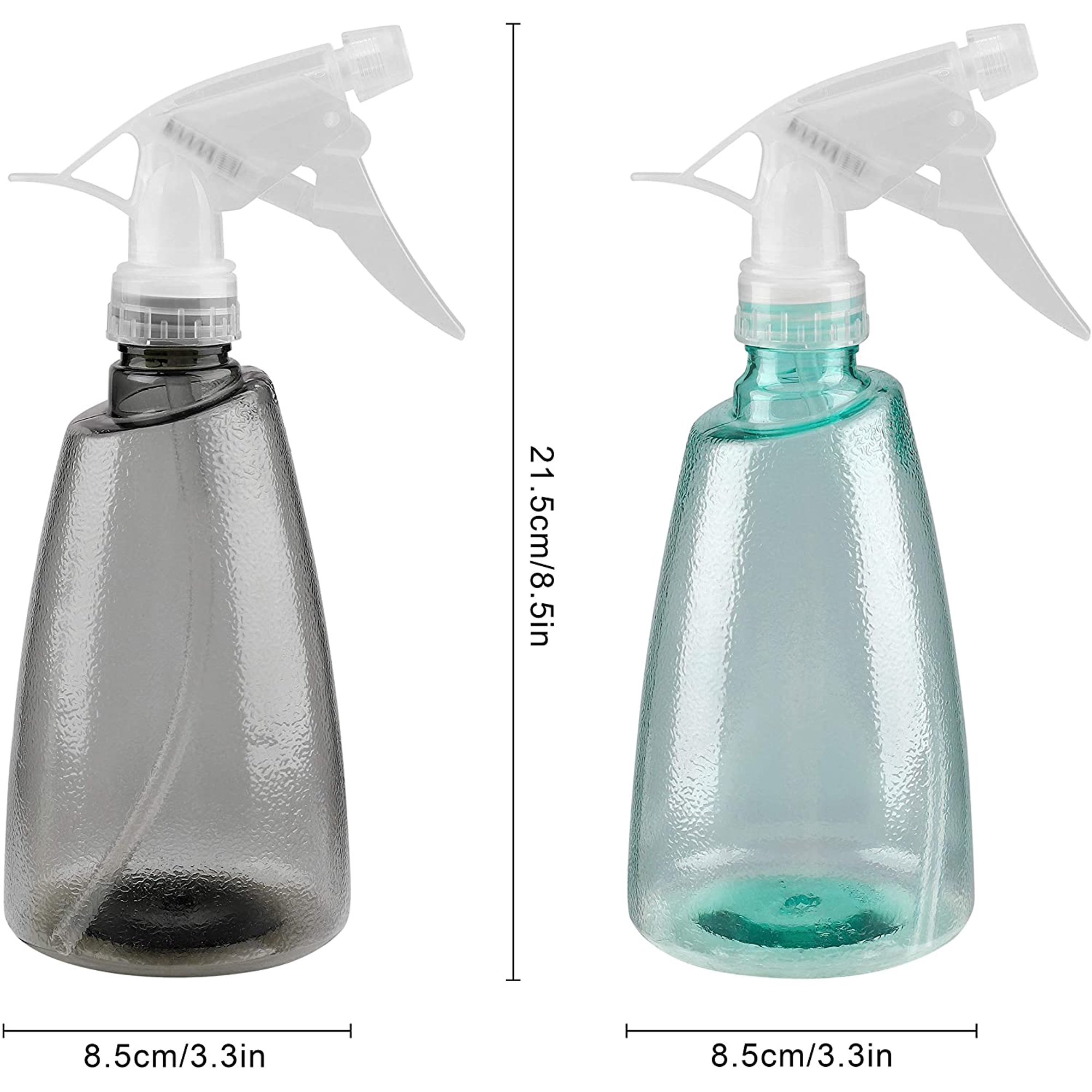 500ml Empty Plastic Spray Bottle For Commercial Cleaning Plant Watering