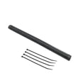 thumbnail image 1 of Mantenga el buceo Zapatillas de acero inoxidable Spring Strap Gear Clip Piezas de chorro con hebilla rápida Hebilla Suministros Suministros Straps Diver Gadgets Black XS kenally OD002514-04B, 1 of 7