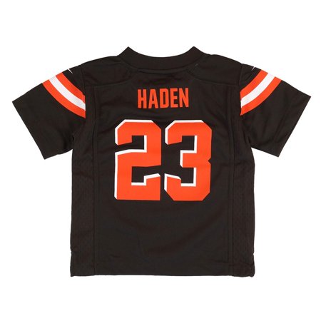 Joe Johnson Jersey - Joe Haden Cleveland Browns Nike Home Brown Toddler Game Jersey (2T-4T)