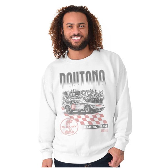 Shelby Motors Daytona Racing Team Sweatshirt for Men or Women Brisco Brands S