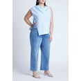 thumbnail image 3 of ELOQUII Women's Plus Size Asym Tie Top, 3 of 3