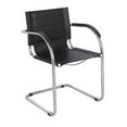 thumbnail image 3 of Safco Products Company Flaunt Leather Guest Chair, 3 of 4