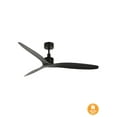 thumbnail image 6 of Lucci Air Viceroy 52" DC Ceiling Fan with Remote, Black Quiet High Airflow Ceiling Fan, 6 of 15
