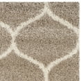 thumbnail image 3 of SAFAVIEH Hudson Arline Geometric Shag Area Rug, Beige/Ivory, 6' x 9', 3 of 7