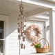 thumbnail image 1 of Campana de viento metálica para decoración de jardín y hogar | Campana de viento exterior con forma de animal | Adorno colgante de hierro para balcón, patio o porche, 1 of 6