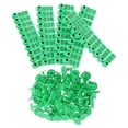 thumbnail image 1 of Miangastore 100pcs Sheep Ear Tags Cattle Ear Tags Ear Tags For Cattle Cow Ear Tags Blank Cattle Ear Tags Livestock Ear Tags Plastic Cow Ear Tags Animal ID Tags, 1 of 8