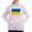 Pink, variant on CafePress - Ukraine Flag Sweatshirt - Women's Hooded Sweatshirt