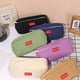 thumbnail image 5 of Estuche para lápices de gran capacidad, estuche para lápices, soporte para bolígrafos, bolsa con cremallera para maquillaje, organizador de almacenamiento de papelería, 5 of 5