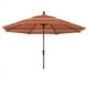 California Umbrella SDAU118117-56000-DWV 11 Pi Marché en Aluminium Rond Parapluie, Dolce Mangue Brella – image 1 sur 2