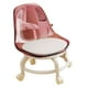 thumbnail image 3 of Taburete bajo con ruedas BLESIY Asiento rodante Rosa 34 cm x 38 cm, 3 of 8