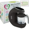 thumbnail image 2 of EVLA’s Baby Food Maker with Reusable Pouches, Gray, 2 of 9