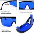 thumbnail image 3 of Protective goggles glasses blue laser 17.5 x 7.9 x 6.3 cm, 3 of 4