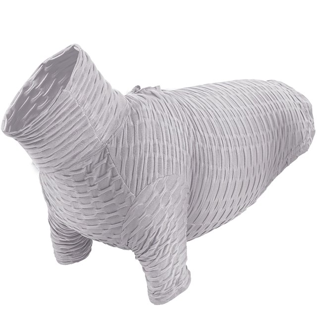 Mascota Otoño Invierno Cuello Alto Camisa De Fondo Slim High Elasticity Dog Stretch Slim Bottoming Shirt Perro Ropa De Abrigo Elástica Con Doble Cuello Alto Para Mascotas Serendint PT001642-10
