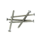 Bolt Dropper #4 x 1-1/4 Stainless Flat Head Phillips Wood Screw, (100 pc), 18-8 (304) Stainless Steel Screws by Bolt Dropper