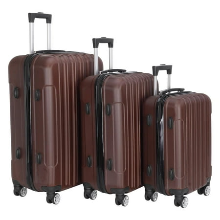UBesGoo 3Pcs Hardshell Spinner Suitcase Luggage with Wheels