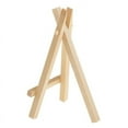 thumbnail image 3 of 5 Pieces Mini Wooden Easel Display Painting Stand Card Canvas Holders 2 Sizes - S, 3 of 6