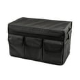 thumbnail image 2 of Car Trunk Organizer Bag Storage Organizer Folding Large Capacity with Handles Car Boot Bag Outdoor Storage Box for Sedan Travel RV Room M 48x28x30vm, 2 of 10