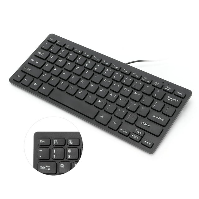 Wired Keyboard, Waterproof Elegant Pc Keyboard ABS Material For Desktop For Home For Laptop
