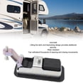 thumbnail image 4 of Compression Latch, Wear Resistant Wide Application Adjustable Lever Hand Compression Latchs Rustproof 3.7 X1.8in with 2 Keys for Rv Trailers Campervans Caravans, 4 of 7