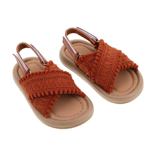 unbranded 1Par Sandalias Infantiles Para Con Malla Transpirable Y Suela Antideslizante