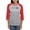 Heather/Red, variant on CafePress - Kappa Alpha Order Forever KA Long Sleeve T Shirt - Womens Baseball Tee