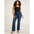 thumbnail image 2 of Sofia Jeans Women's Plus Marisol Bootcut Mid Rise Cargo Jeans, 0-28W, 2 of 5