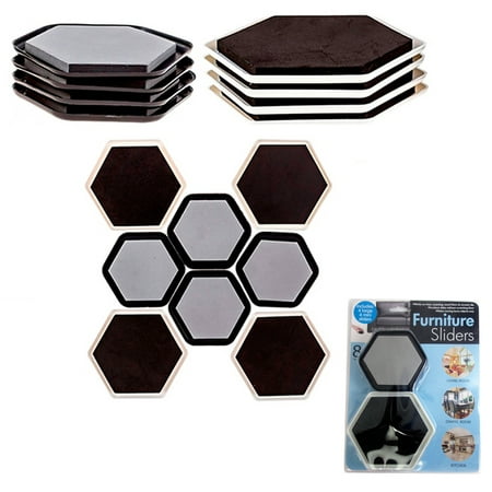 Lot Of 8 Furniture Sliders Magic Mover Pad Protectors Floor Wood Furniture On (Best Furniture Sliders For Tile Floors)