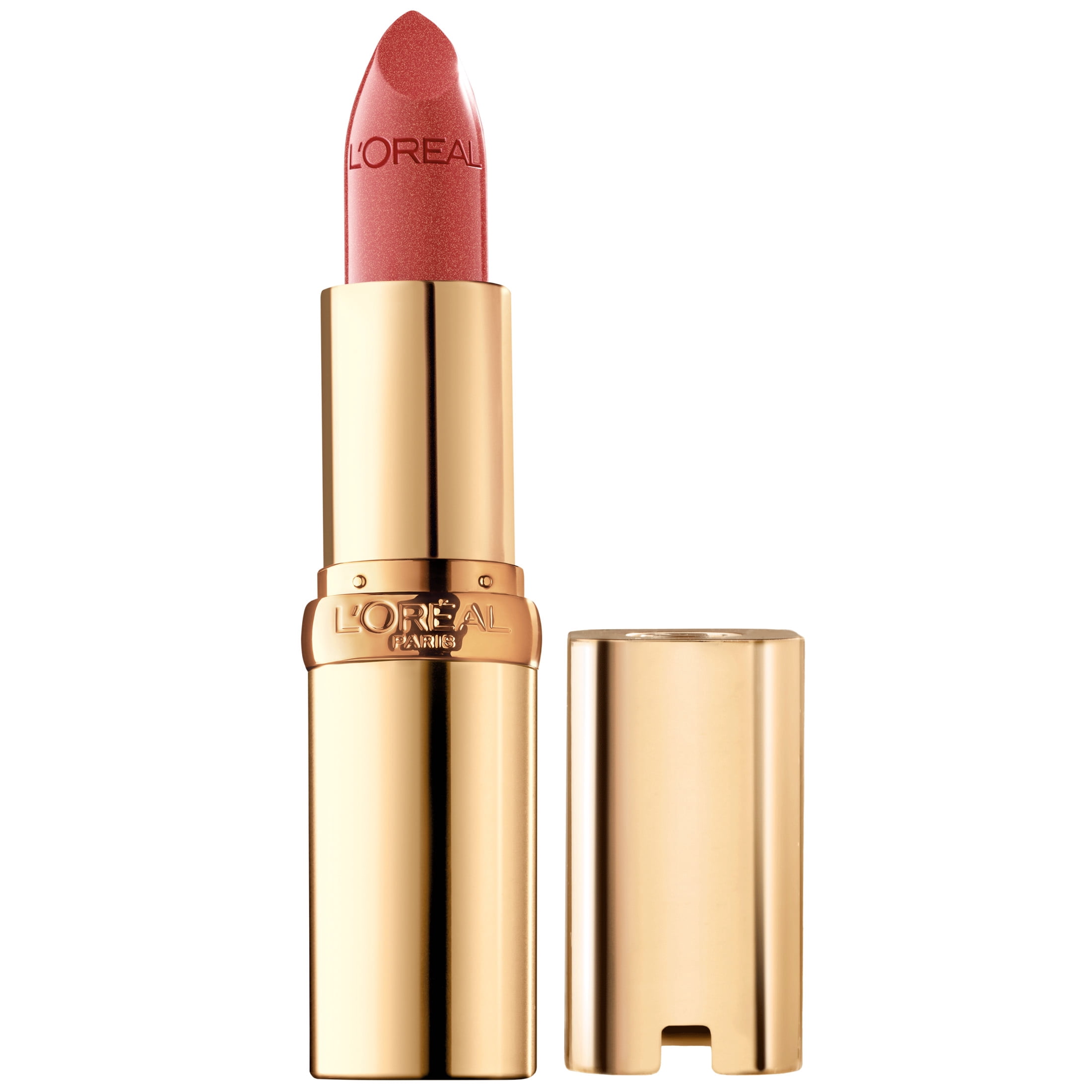 (2 pack) L'Oreal Paris Colour Riche Original Satin Lipstick for Moisturized Lips, 444 Tropical Coral