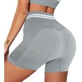 thumbnail image 1 of QRIC High Waist Tummy Control Butt Lifting Shorts for Women Sports Workout Biker Yoga Shorts, 1 of 6