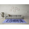 thumbnail image 3 of Ahgly Company Indoor Rectangle Oriental Blue Industrial Area Rugs, 6' x 9', 3 of 4