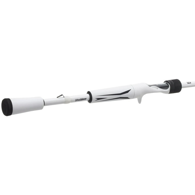 13 Fishing 1130232 7 ft. Fate V3 3 in. MH Casting Rod, White 