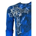 thumbnail image 6 of Xtreme Couture By Affliction Men's Long Sleeve T-shirt Faith Driven, 6 of 8