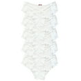 thumbnail image 3 of B91xZ Culotte pour Femmes Confort Frais en Microfibre Culottes Garçonnes, Blanc G, 3 of 3