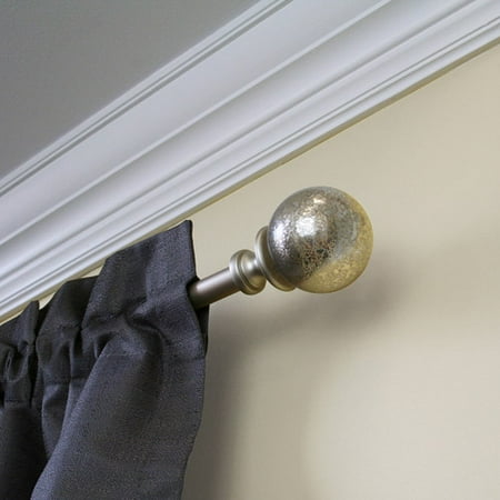Curtains Ideas curtain rod glass finials : Better Homes and Gardens 5/8