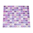 thumbnail image 5 of Papel tapiz autoadhesivo 3D para pared, bricolaje, renovación, cocina, baño, sofá, fondo, pegatinas de azulejos morados, calcomanía decorativa impermeable para el hogar, 5 of 5