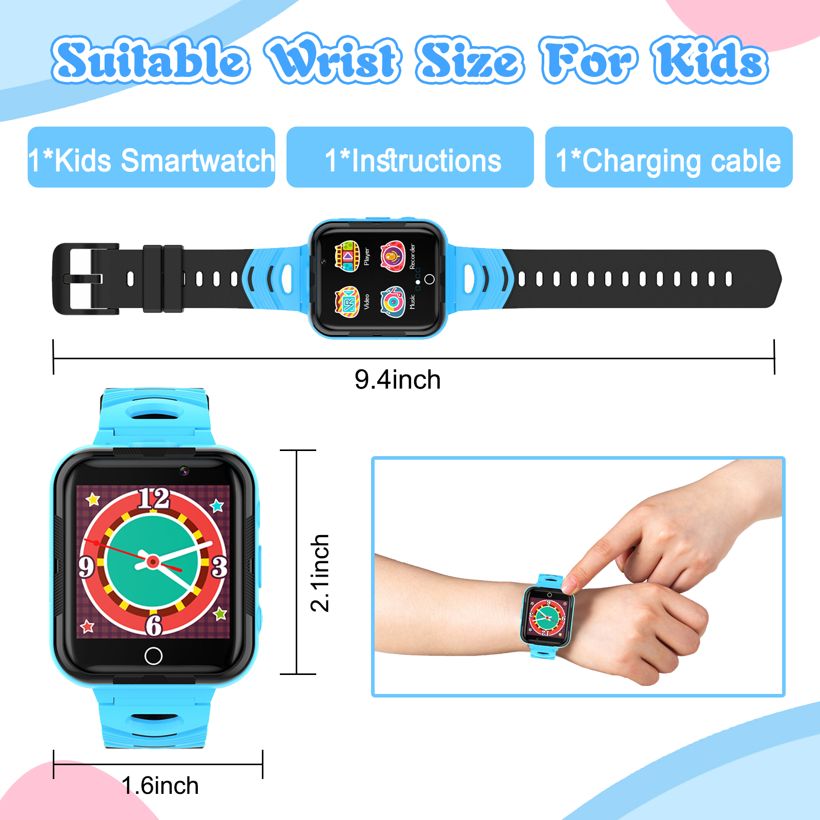 SZBXD Kids Smart Watch with SOS and Games photo 3