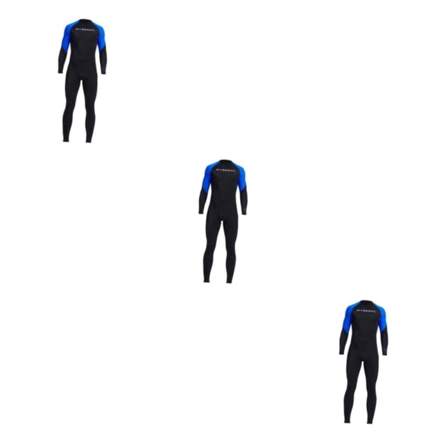 Yuarrent Men Diving Wetsuit for Water Sports Suit Zip Wet Back Full Warm Body Surf Type1 NO1
