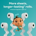 thumbnail image 5 of Ultra Toilet Paper, 6 Mega Rolls = 24 Regular Rolls, 2 Ply Toilet Tissue, 5 of 5