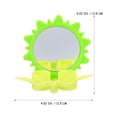 thumbnail image 4 of MasteelfCA Birds Mirror Plastic Hanging Food Container Household Parrot Swing Eating Case, 4 of 7