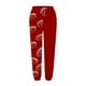 thumbnail image 4 of WILLBEST Pantalones Casuales para Mujer: Elegante Diseño de Cintura Alta con Bolsillo y Cordón para Un Ajuste Relajado, Ideales para Uso Diario y para Combinar con Estampados de Halloween. Chica, 4 of 4