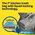 thumbnail image 4 of Glad ForceFlex MaxStrength LeakGuard Tall Kitchen Trash Bags, 13 Gal, Sunshine Lemon Scent, 90 Ct, 4 of 14