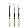 thumbnail image 3 of Portable Telescopic Spinning Fishing Rods, Carbon Blanks & Solid Carbon Tip, Cork Handle, Travel Rod, Light Weight and Short Collapsible Rods, 3 of 8