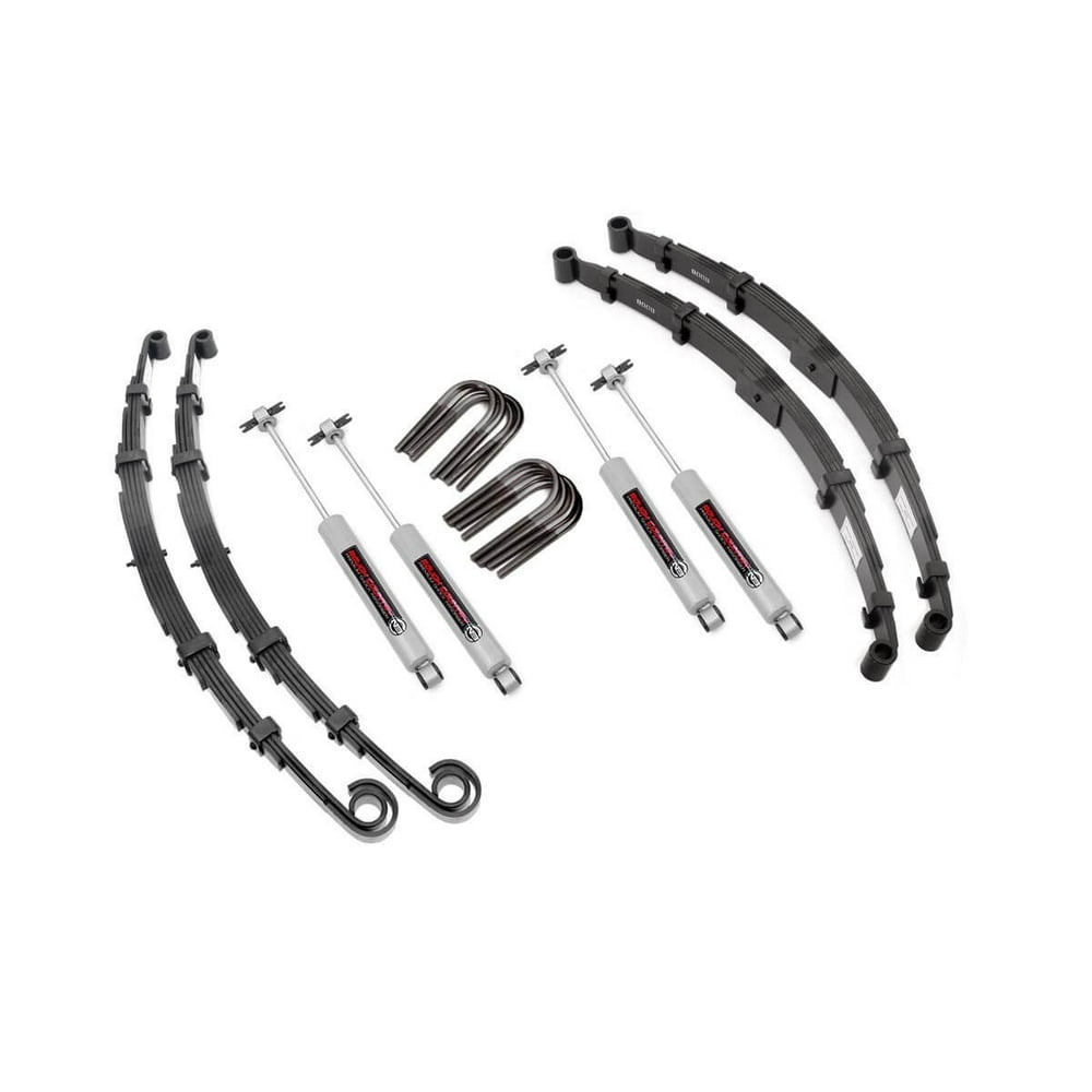 Rough Country 2.5" Lift Kit (fits) 19761983 Jeep CJ5 CJ7 CJ8 Scrambler