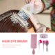 thumbnail image 3 of Juego de cepillos para teñir el cabello con purpurina de un solo lado (rosa) Ndcxsfigh Nuevos Originales, 3 of 9