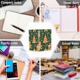 thumbnail image 6 of FORMRS 1-Subject Spiral Notebook 8" x 5" College Ruled 60 Refillable Sheet A5 Hard Cover, 2 Pack, Beige Christmas Gingerbread, 6 of 7