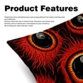 thumbnail image 2 of Eyeball Set with Unique CoversPatterns - 2 Pack Decorative Pillows for Bed - Includes Pillow Inserts - Available in 16x16, 18x18, 20x20 Inches for Any Occasion, 2 of 6