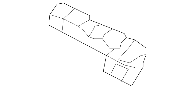 Genuine OE Kia Lower Cover Side Bracket - 86553 B2000