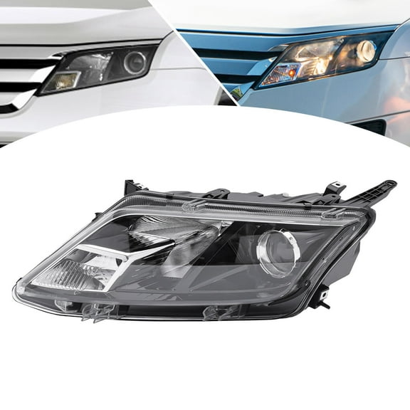 Halogen Headlight, Left Halogen Headlamp, Driver Side Headlight For 2010-2012 Ford Fusion