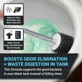 thumbnail image 5 of Unique Scrub-It Foaming RV Toilet Cleaner - Wild Thyme Scent, 15 Count Stick Packs, Premeasured, No-Mess, Grab-and-Go Powder Removes Stains from RV Toilet Bowls, Helps Lubricate Valves and Seals, 5 of 8