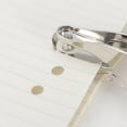 thumbnail image 3 of stanreset Metal 6mm Dia Single Round Hole Punch DIY Hand Tool for Paper Card Silver, 3 of 6